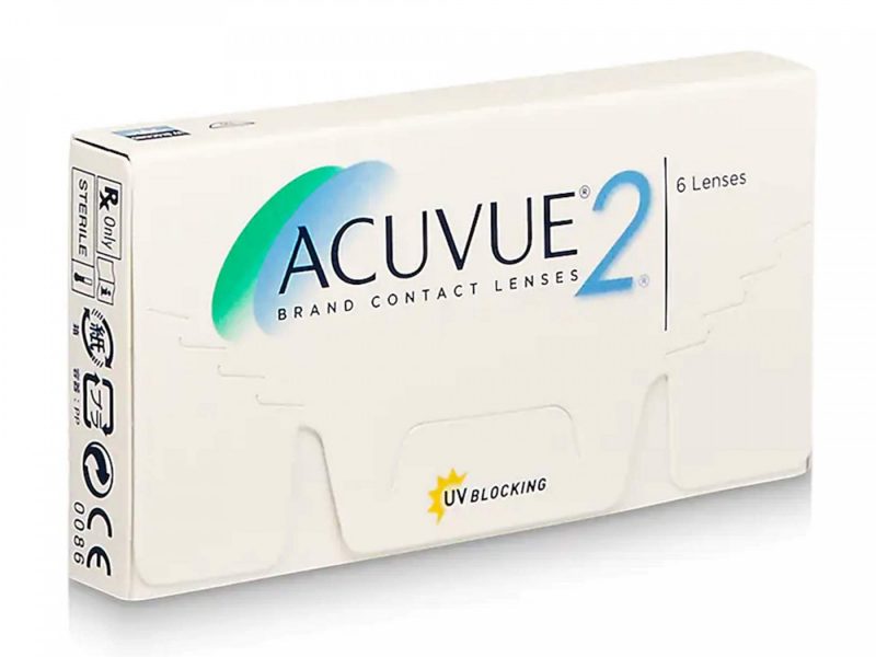 Acuvue 2 (6 stk), 1-2 wöchentliche Kontaktlinsen