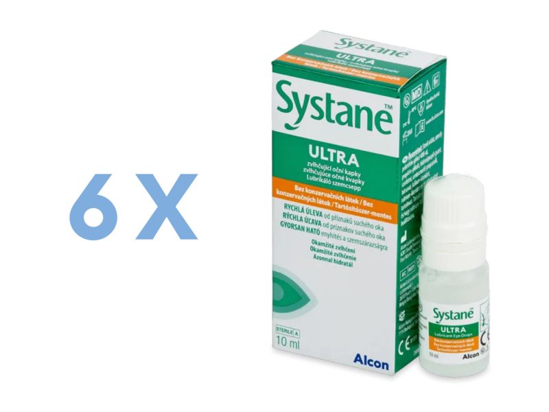 Systane Ultra ohne Konservierungsstoffe (6 x 10 ml)