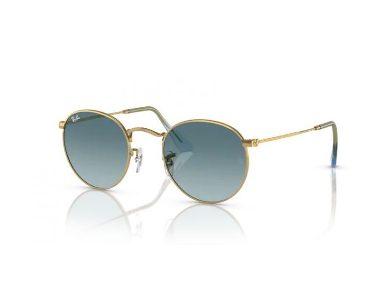 Ray-Ban Round Metal Sonnenbrille RB 3447 001/3M