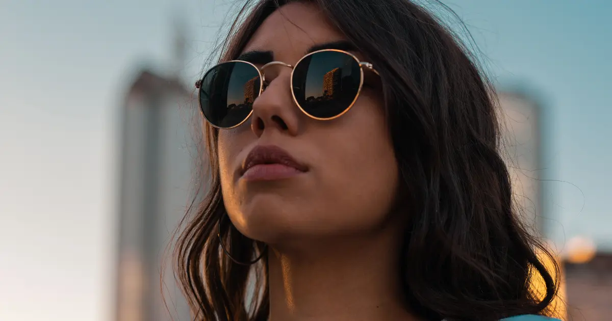 Dioptrische Sonnenbrille für Damen